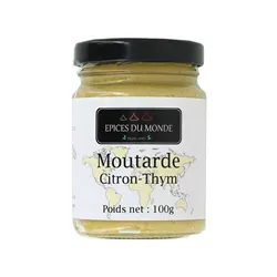 Moutarde thym citron