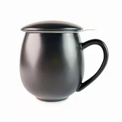 Tasse Haiku noire avec infuseur intégré un essentiel du quotidien