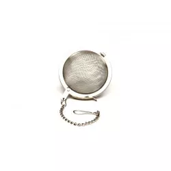 Boule à Thé en métal signée Épices du Monde.