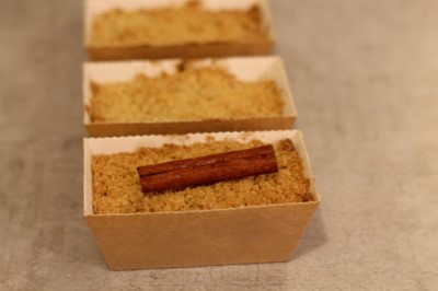 recette - crumble épicé pomme cannelle réglisse - épices du monde