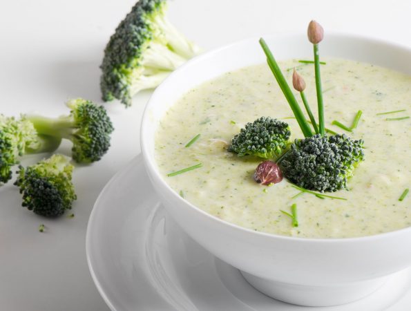 Recette soupe de brocolis au roquefort et épices rabelais