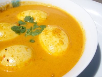 recette Egg curry ou Bollywood eggs - épices du monde