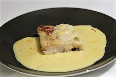 recette colin sauce safranée - épices du monde