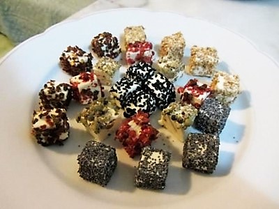 recette «Apéro-cubes de fromage aux graines et épices - épices du monde