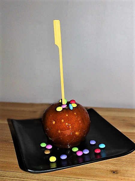 recette confiserie fete foraine - pomme d'amour à la cannelle - épices du monde