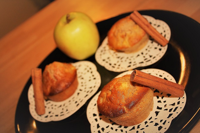recette muffins pomme cannelle - épices du monde