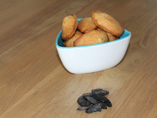 madeleine à la fève de tonka