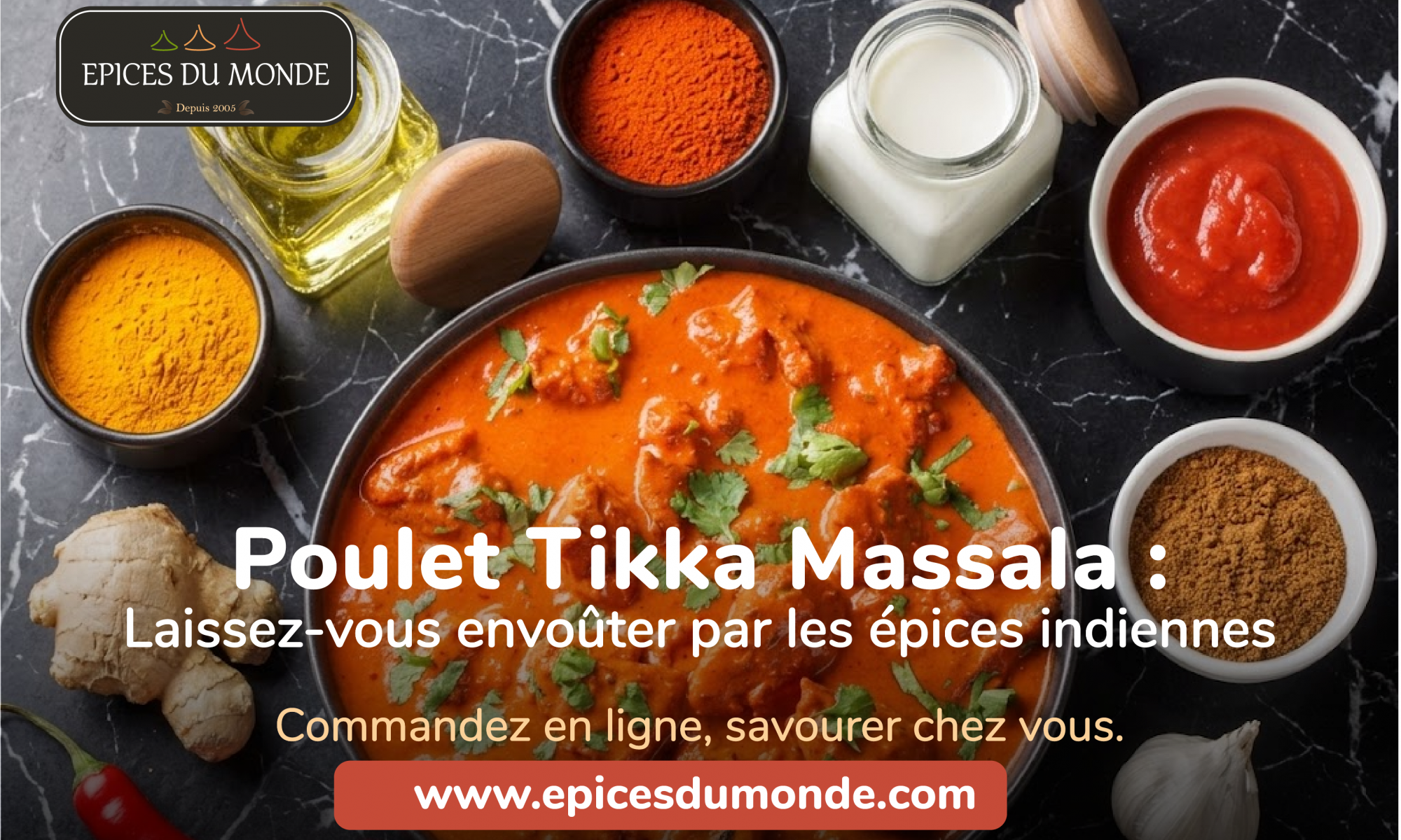 Poulet Tikka Massala