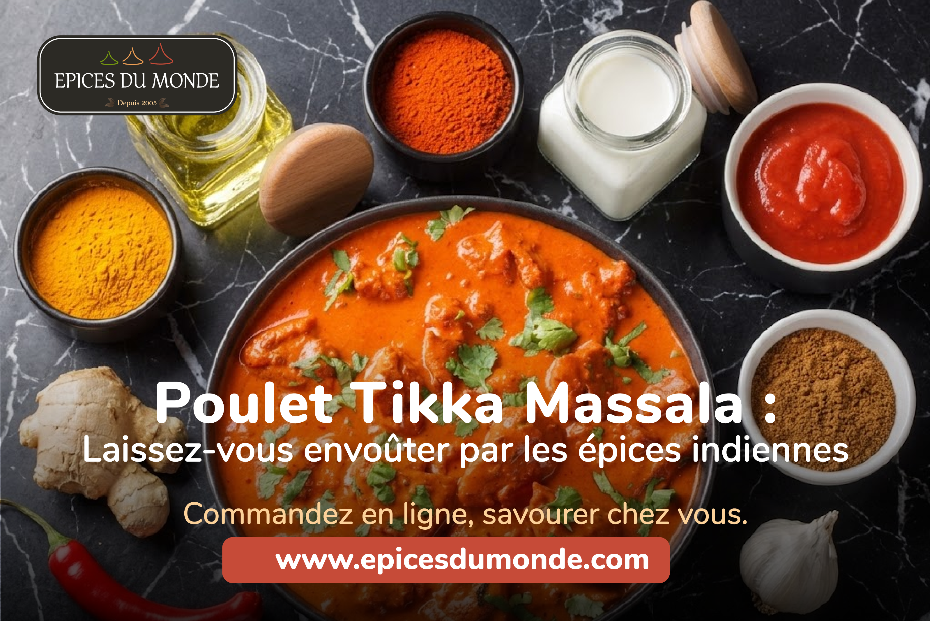 Poulet Tikka Massala
