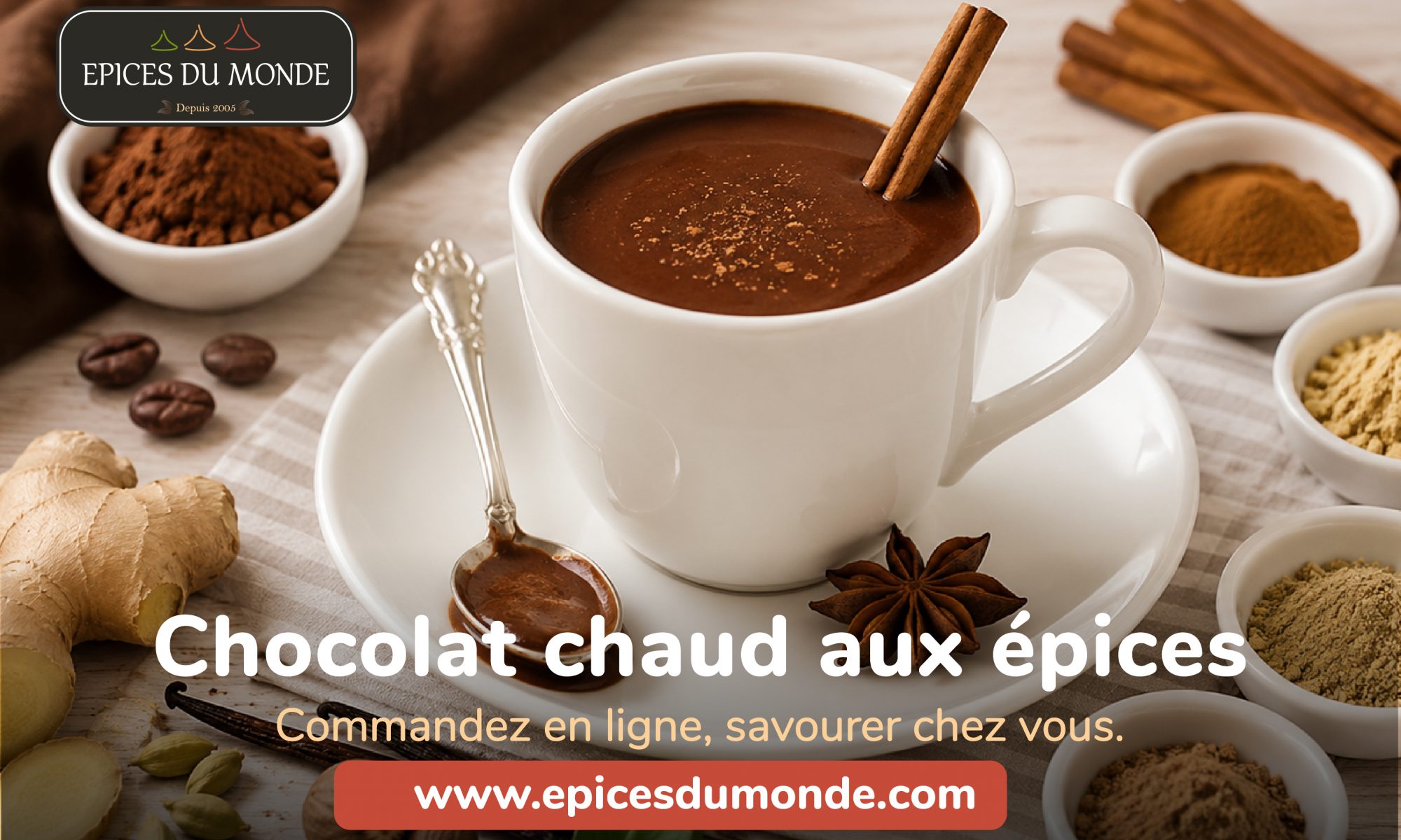 Chocolat chaud aux épices